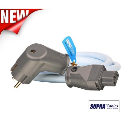Supra Cables SUPRA LoRad 1.5 CS-EU/ANGLED (10A) - Първокласен мрежови кабел 1, 5 m (070919)