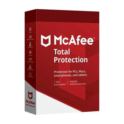 McAfee Total Protection 1 lic. 8 rokov