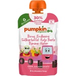 Pumpkin Organics Био пюре Pumpkin Organics - Пауч с круша, ягода и сладък картоф, 100 g (210719) - baby