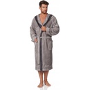 L&L Chlapčenský župan George tmavo sivý