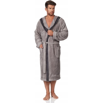 L&L Chlapčenský župan George tmavo sivý