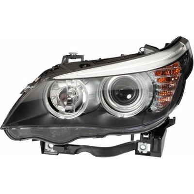 BMW 5 E60 8/03- svetlo H7+H7 Lavé / LED / DEPO / od 4/2007