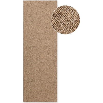 Elle Decoration Светлокафява пътека подходяща за пране 80x240 cm Rocco Caramel - Elle Decoration (106227-80x240)