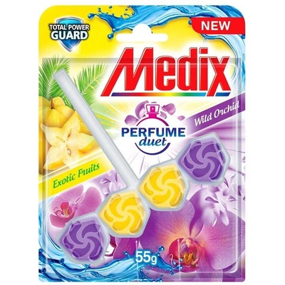 Medix Ароматизатор за тоалетна Medix Perfume Duet, Fruits & Orchid (5070100164)