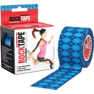 Rock Tape modrá Argyle 5 cm x 5 m