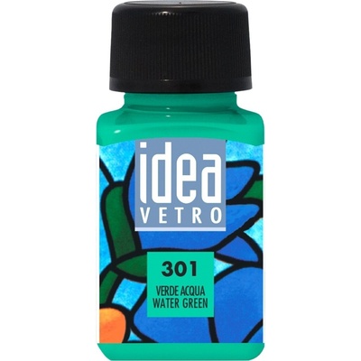 Maimeri Idea Vetro Боя за стъкло Water Green 301 60 ml 1 бр (M5314301)