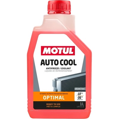Motul Антифриз motul auto cool optimal g12 Червен 1 литър