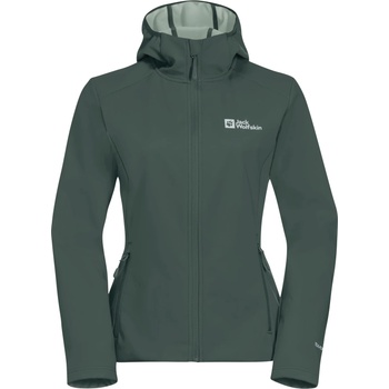 Jack Wolfskin Дамско софтшел яке Jack wolfskin Women's Bornberg Hoody Softshell jacket - Sago Palm (103-2184-0512)