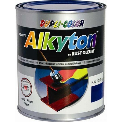 Alkyton Hladký lesk 0,75 l antracitová šedá