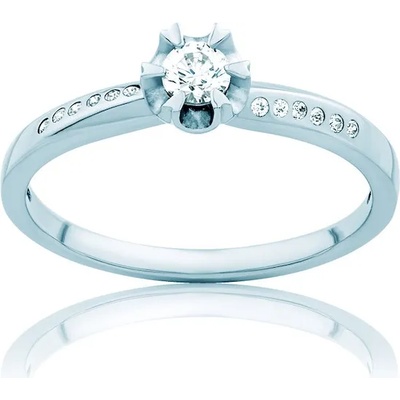 SAVICKI Годежен пръстен savicki: бяло злато, диаманти