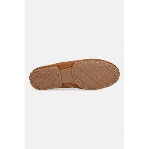 Tommy Hilfiger мокасини дамски от велур TH FLEX SUEDE LOAFER BALLERINA (FW0FW09507)