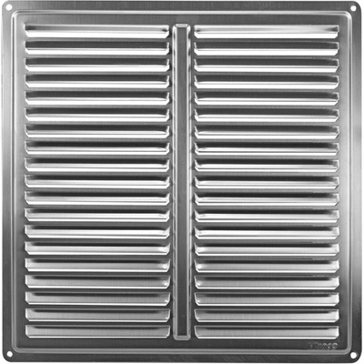 HACO Vetracia mriežka z nehrdzavejúcej ocele – krytka | 250 × 250 mm