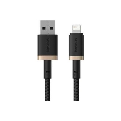 Baseus P10377801U01-00 USB/Lightning, 2.4A, 1m, černý, zlatý