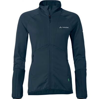 Vaude Дамско поларено яке Vaude Women's Monviso Fleece Full Zip Jacket II Fleece jacket - Dark Sea - размер 34 (EU) (105-4121-0311)