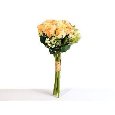 ИЗКУСТВЕН БУКЕТ РОЗИ 29СМ. 7БР (13570)