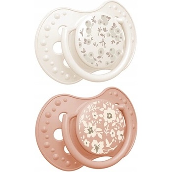 Lovi cumlík silikon dynamický Blossom Ivory 2 ks