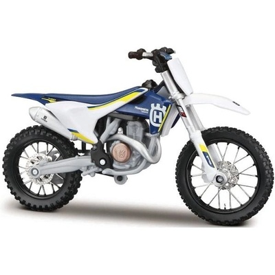 Maisto Husqvarna FC 450 na podstavci Bílá 1:18