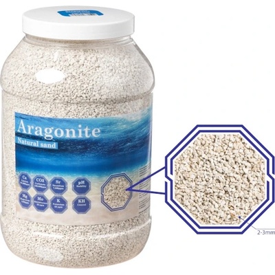 DVH Aquatics Aragonit natural sand 2-3 mm, 2,8 kg