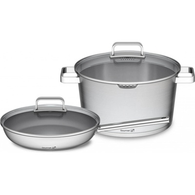 G21 Gourmet Magic s cedníkem nerez 4 díly