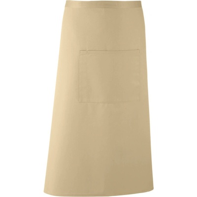 Premier Zástěra Colours PR 158 do pasu dlouhá COT-39015855599 Khaki
