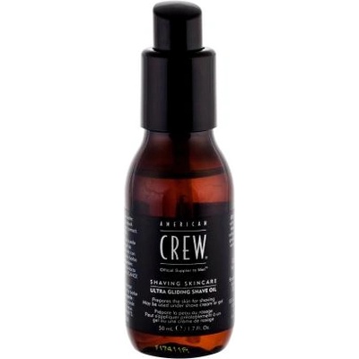 American Crew Shaving Skincare Ultra Gliding Shave Oil 50 ml омекотяващо масло за брада
