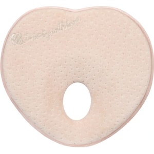 KikkaBoo Ергономична мемори възглавница Kikkaboo - Heart Airknit, Beige Velvet (31106010058)