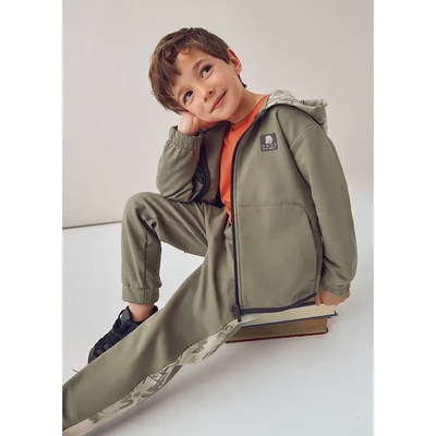 Mayoral Анцуг кафяв суичър и два панталона за мини момче Mayoral (НЕ Е ВАТИРАН)