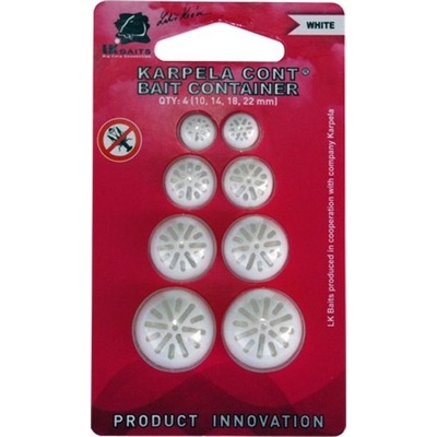 LK Baits Karpela Cont se zářezy - bílá (white)