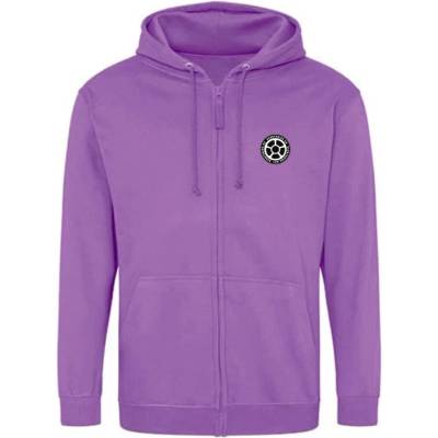 Scootering mikina na zip Zoodie purple