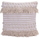 Homestyling Vankúš so strapcami bavlna Design 2 45x45