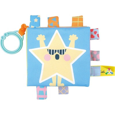 Ks Kids Obojstranná knižka na zavesenie na kočík/autosedačku Shapes KA10809 HC