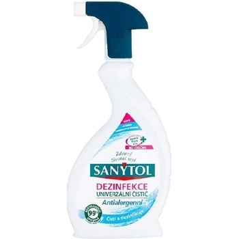 Sanytol dezinfekcia univerzálny čistiaci prostriedok rozprašovač 500 ml