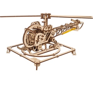 UGears Механичен 3D модел UGears Мини Хеликоптер