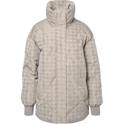 GUESS 4G LOGO PUFFER JACKET V4BL01WGLW2-F8LD Bronzová