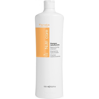 Fanola Nutri Care Shampoo pro suché a poškozené vlasy 1000 ml