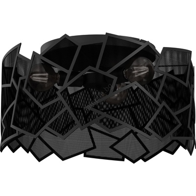 Luminex Плафон CAMO 3xE27/15W/230V черен (LU0549A)
