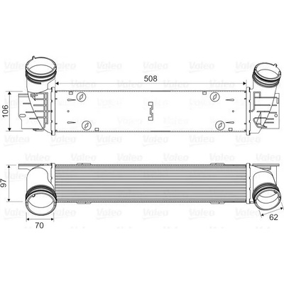 Chladič turba VALEO 818594