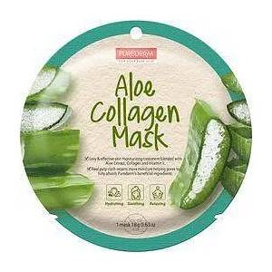 Purederm Колагенова маска за лице с алое вера PUREDERM Aloe Collagen Mask 18 ml
