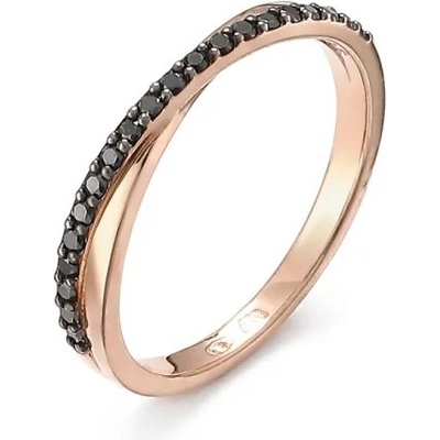 Blink Blink prsteň čierne diamanty 1365RCDG