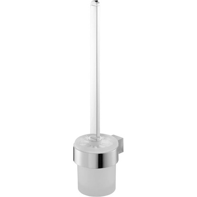 Bisk Futura silver WC štětka sklo 02986
