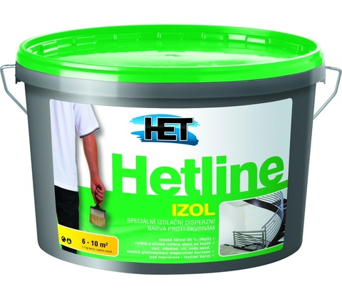 Het HETLINE IZOL izolační barva proti skvrnám 1kg