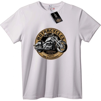 NOONEBRAND Тениска Motorcycle California части - 2XL, Black