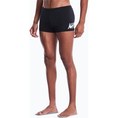 Nike Мъжки боксерки за плуване Nike Logo Graphic Square Leg black