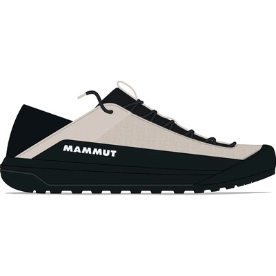 Mammut Мъжки апроуч обувки Mammut Alnasca Belay Low Approach shoes - Moonbeam / Black - размер 44 2/3 (EU) (042-0491-0118)