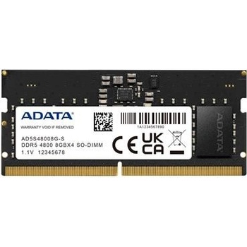 Adata DDR5 16GB 4800MHz CL40 (1x16GB) AD5S480016G-S