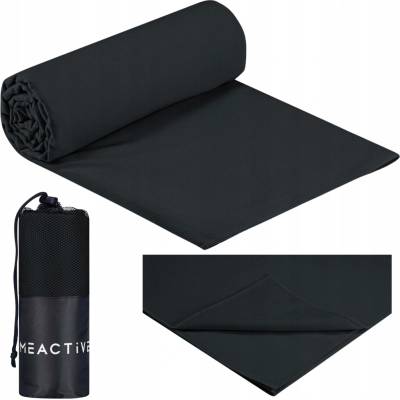 Meactive ručník Towel active 100 x 180 cm black