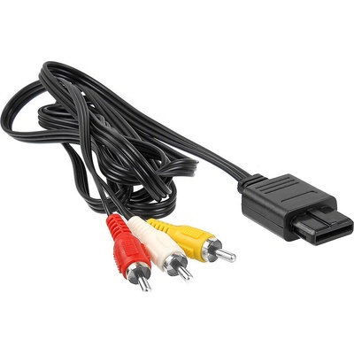 VHBW Audio-video kabel RCA pro Super Nintendo / Nintendo 64 / GameCube - neoriginální