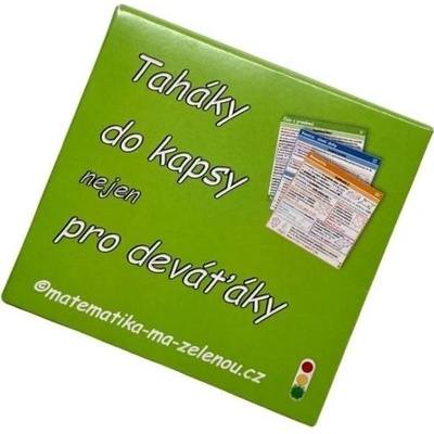 Taháky do kapsy nejen pro deváťáky - Matematika (kartičky v krabičce)