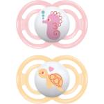 MAM Perfect 6m+ биберон Pink/ Orange 2 бр
