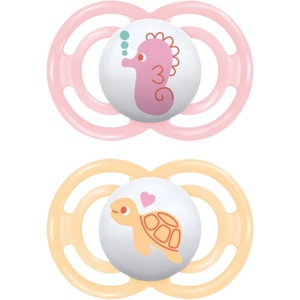 MAM Perfect 6m+ биберон Pink/ Orange 2 бр